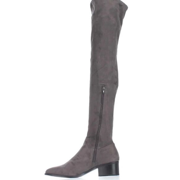 Steve Madden Gabriana Over-The-Knee Boots, Grey - Picture 4 of 11